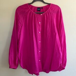 Gap Pink Button Down